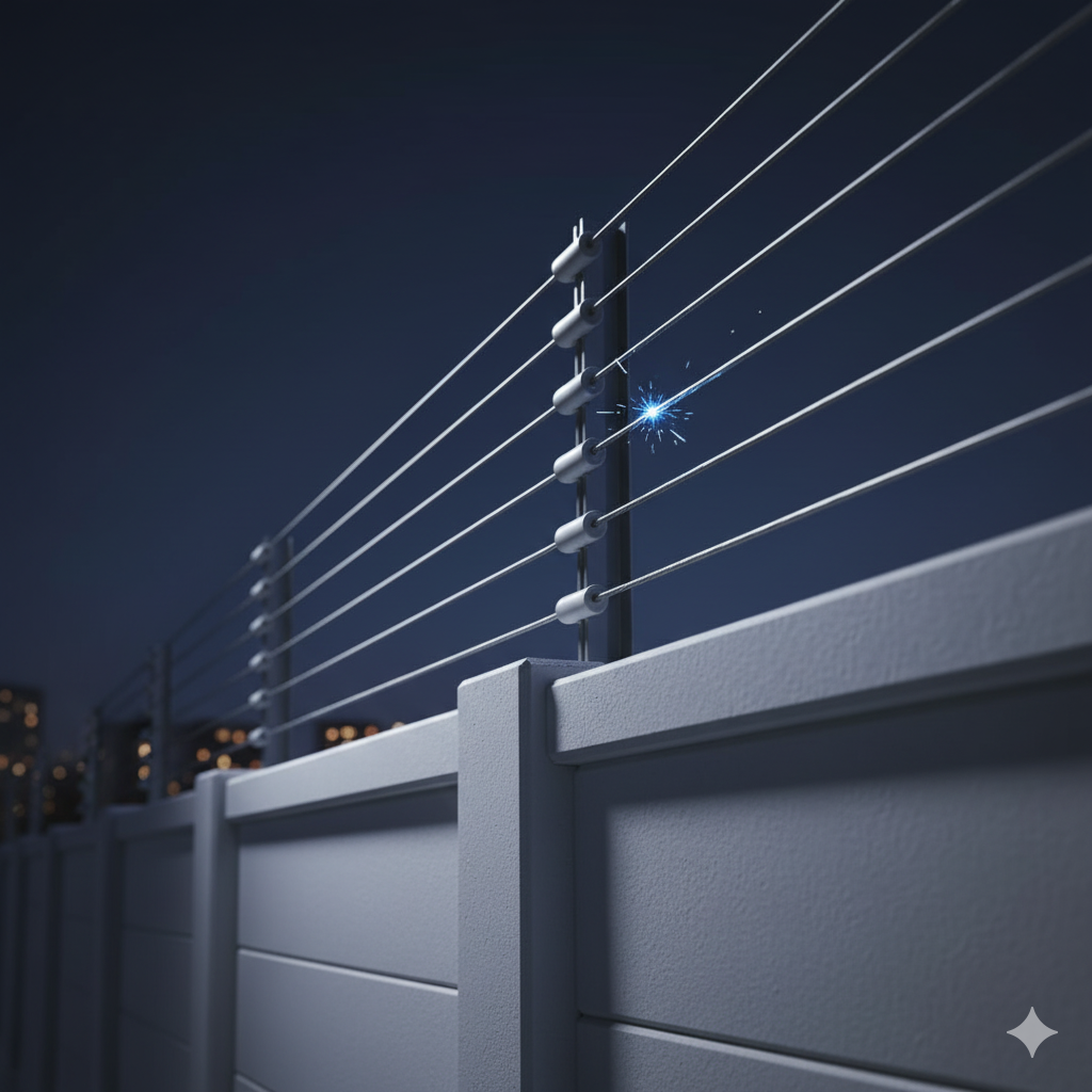 Electric fence installation in Lahore by Galaxy E Tech