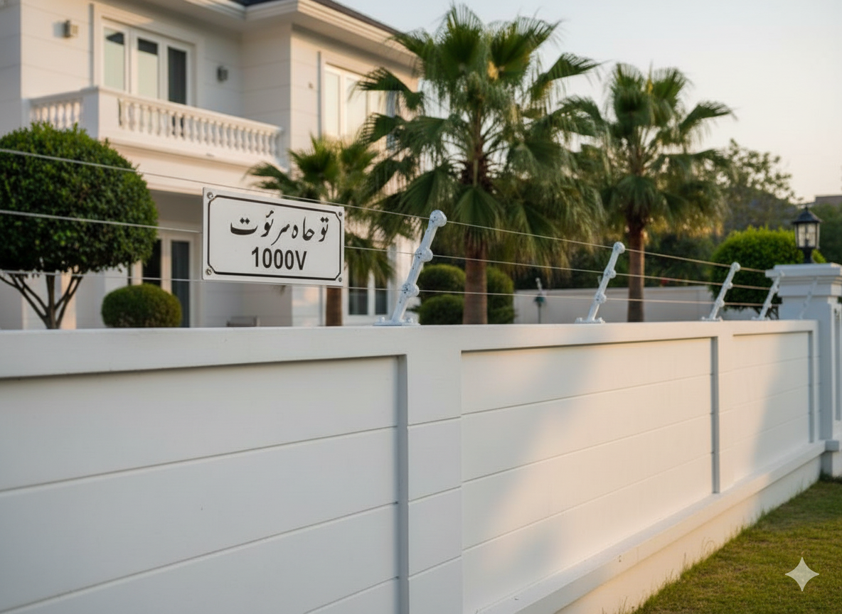 Residential Electric Fencing electric fence installation in Lahore